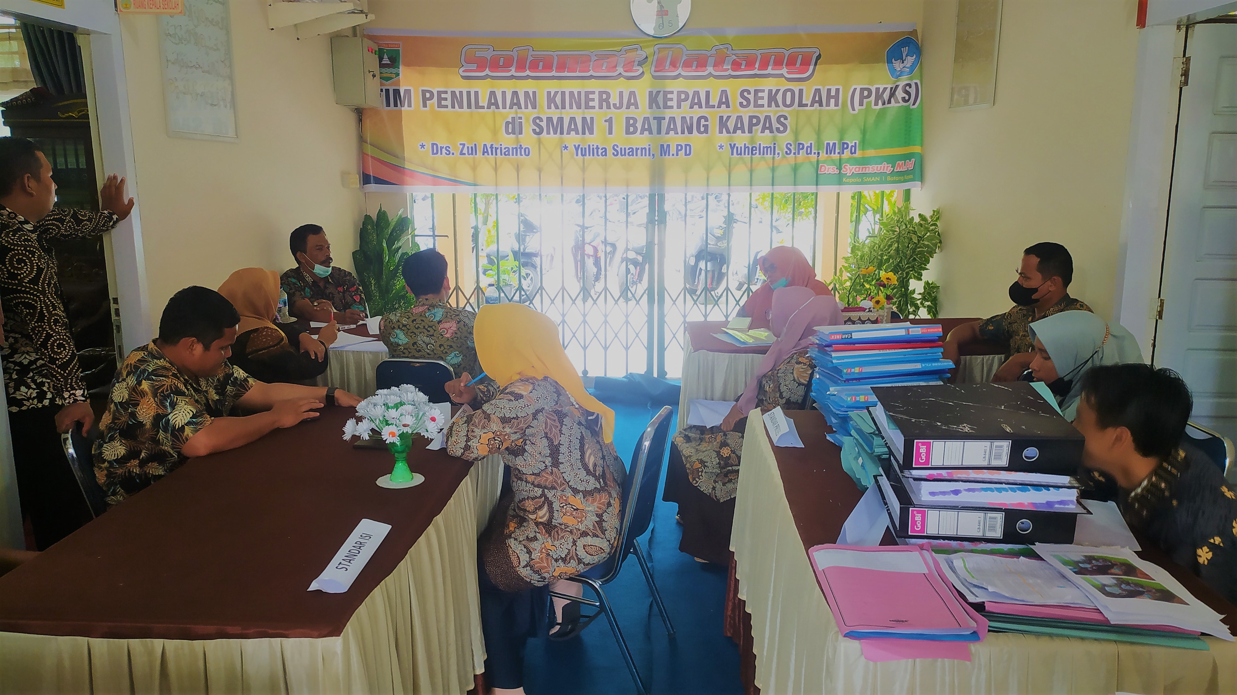 Penilaian Kinerja Kepala Sekolah (PKKS) di SMAN 1 Batang Kapas